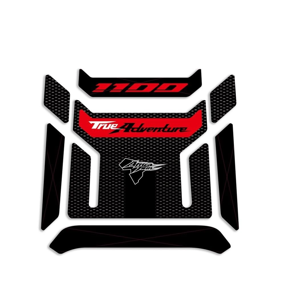 Moto Réservoir Pad Mo&torrad Kraftstoff Tank Pad Verkleidung Aufkleber Moto Ganze Aufkleber Aufkleber Kit Für Africa Twin CRF1100L 2020 CRF 1100 L von CPSIKJJ