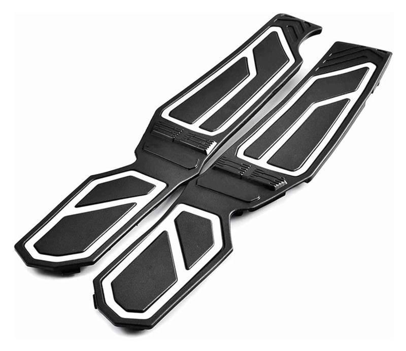 Motorrad Fußrasten Für X-ADV 750 2017-2022 Motorrad Fußstütze Fußstütze Pads Pedal Platte Bord Pedale Trittbrett Fussrasten(Silber) von CPZPMFMKBG