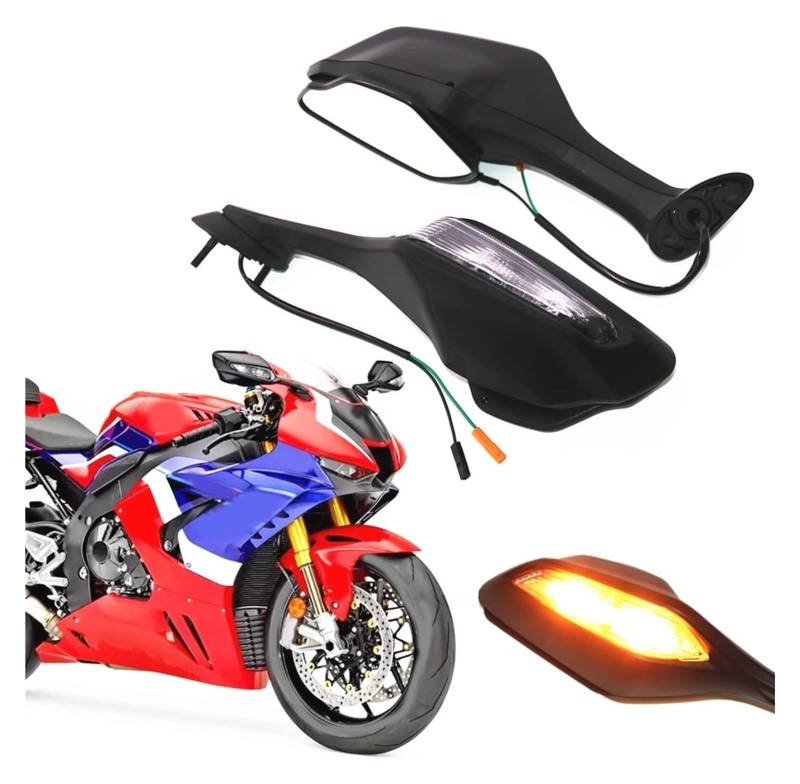 Motorrad Lenkerspiegel Für CBR 1000 RR CBR1000RR 2017 2018 2019 2020 Rückspiegel Motorrad Zubehör von CPZPMFMKBG