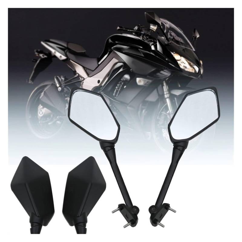 Motorrad Lenkerspiegel Für K&awasaki Für NINJA 400R 2010-2014 Z1000SX 2011 2012 Motorrad Rückspiegel Rückspiegel Barendspiegel von CPZPMFMKBG