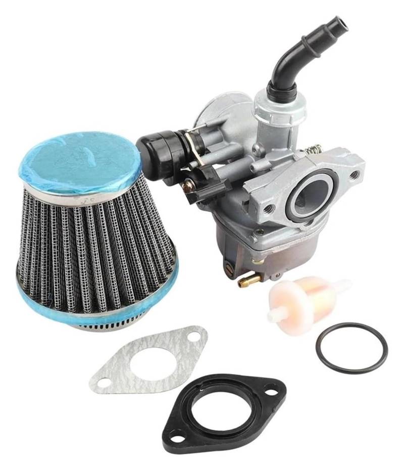 Vergaserluftfilter Für 50 70 90 110 125cc PZ19 19mm 4 Wheeler Dirt Bike Motorrad Vergaser Mit Luftfilter Vergaser(PZ19 Kit) von CPZPMFMKBG