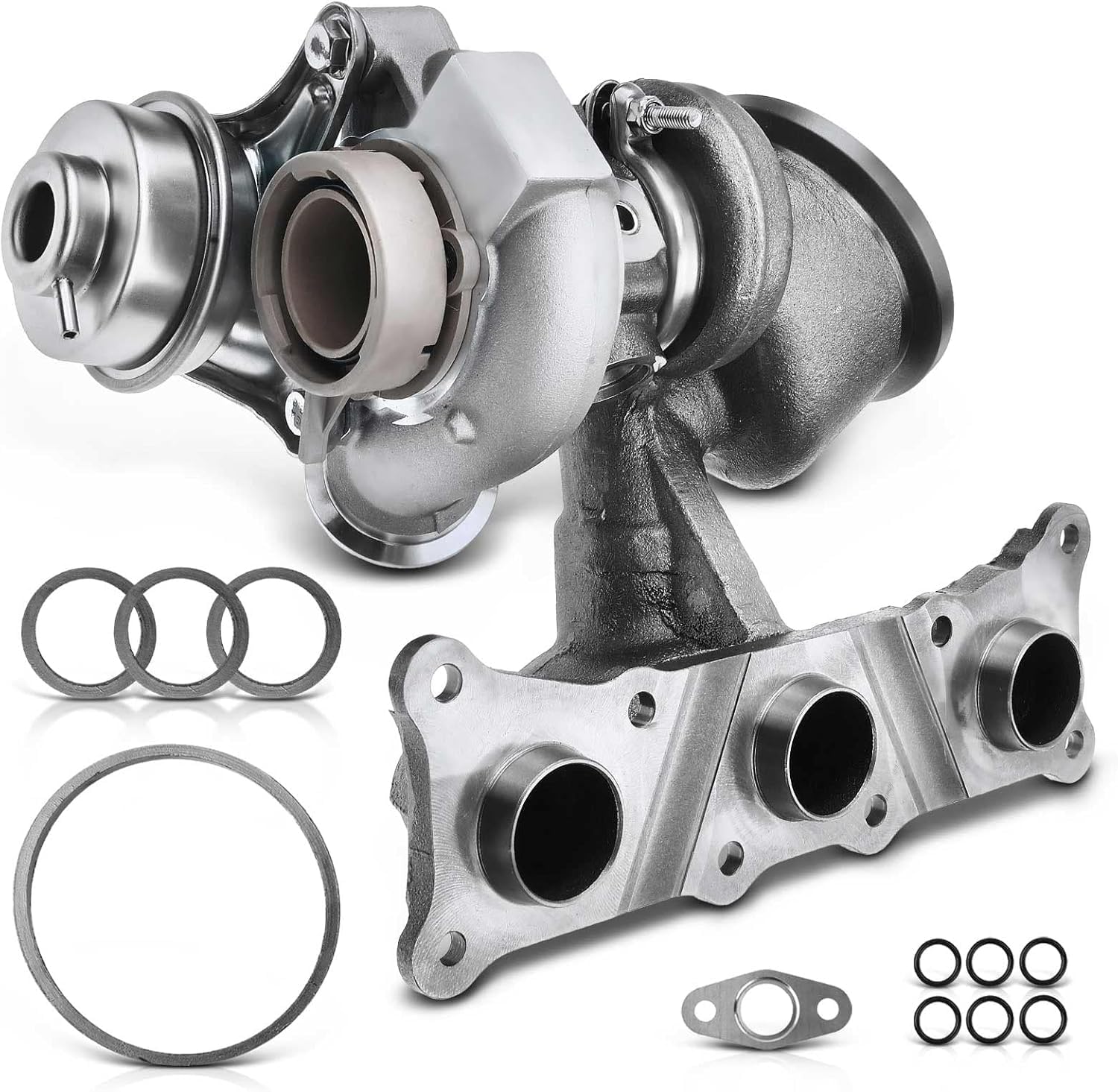 49131-07258 4913107258 Turbo Turbolader kompatibel mit Match Motormodell BMW N54 740i von CPZone