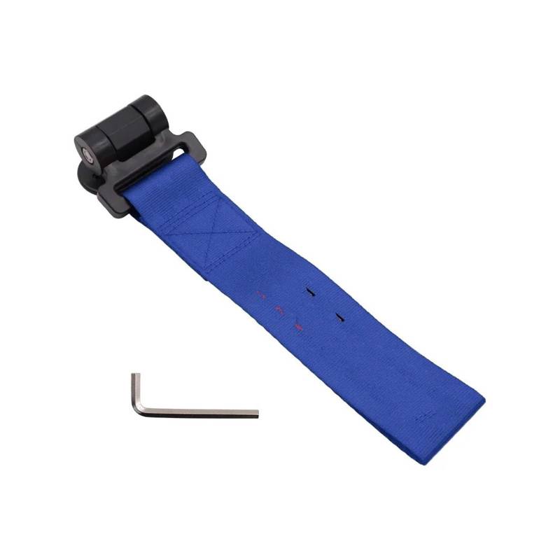 Abschleppseil Auto Auto Styling Universal Licht Gewicht Racing Anhänger Seil Gürtel Haken Band Nylon Abschleppgurte Änderung Drift Dekoration otfall-Abschleppgurt(Blue) von CQJJXKYC