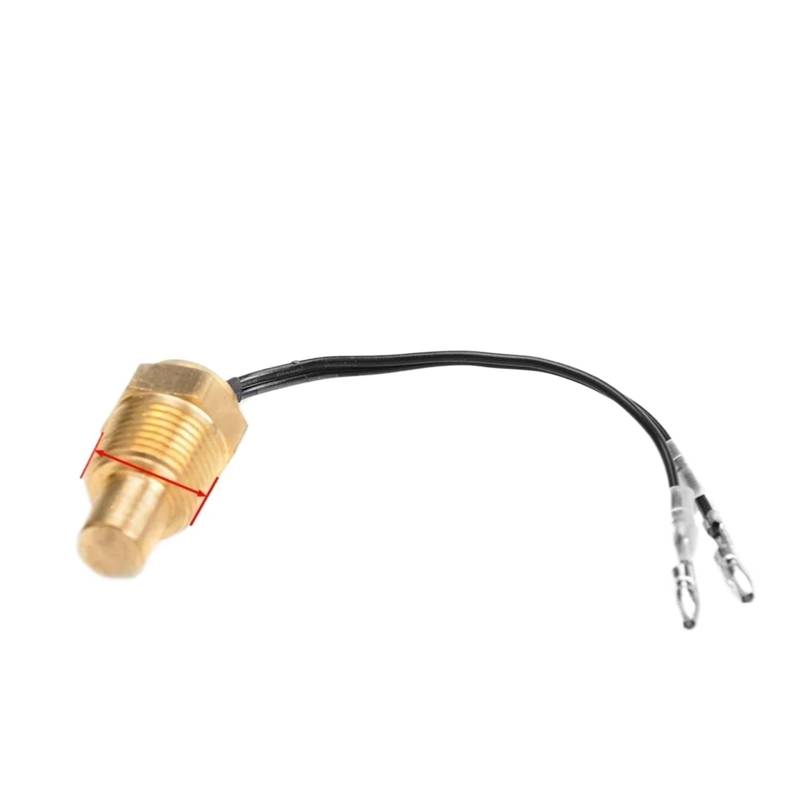 Temperatur Sensor Motor Thermostat 12V/24V Universal Wasser Temperatur Sensor Für Wasser Temperatur Gauge 10MM 14MM 16MM 17MM 21MM 1/8 3/8 1/2(17mm) von CQJJXKYC