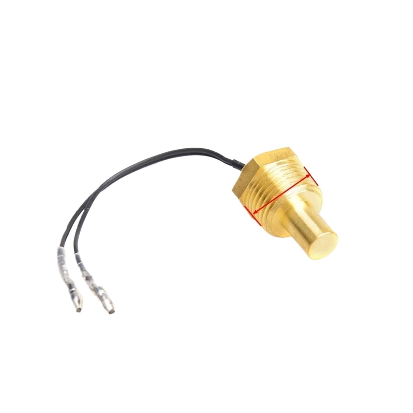 Temperatur Sensor Motor Thermostat 12V/24V Universal Wasser Temperatur Sensor Für Wasser Temperatur Gauge 10MM 14MM 16MM 17MM 21MM 1/8 3/8 1/2(21mm) von CQJJXKYC