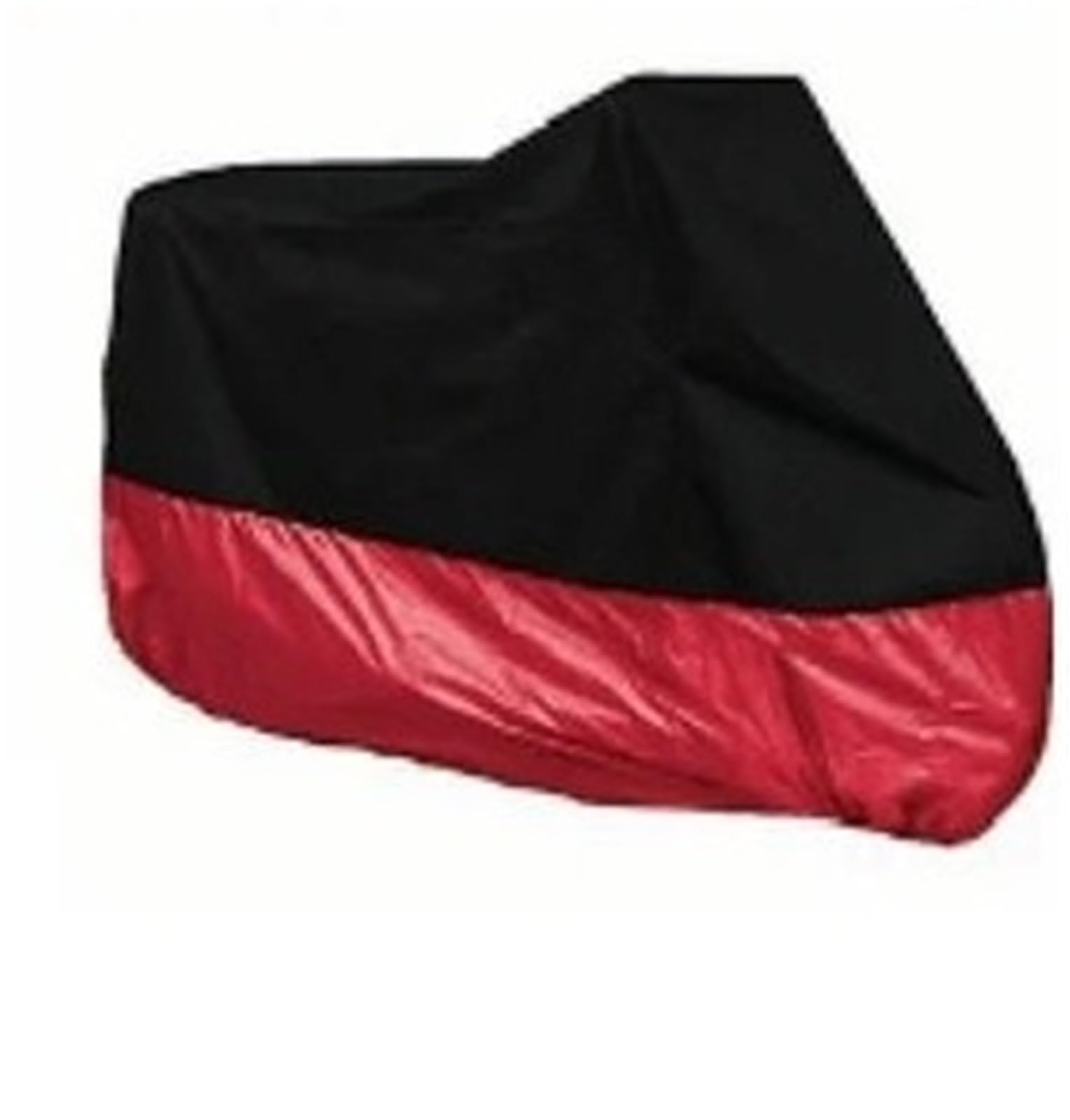 Wasserdicht Motorrad Abdeckplane Für Motorradabdeckung, wasserdichter Motor, staubdicht, regendicht, widerstandsfähige Outdoor-Abdeckung, Allwetter-Fahrradabdeckung Fahrradzelt(Black and Red,3XL) von CQJJXKYC