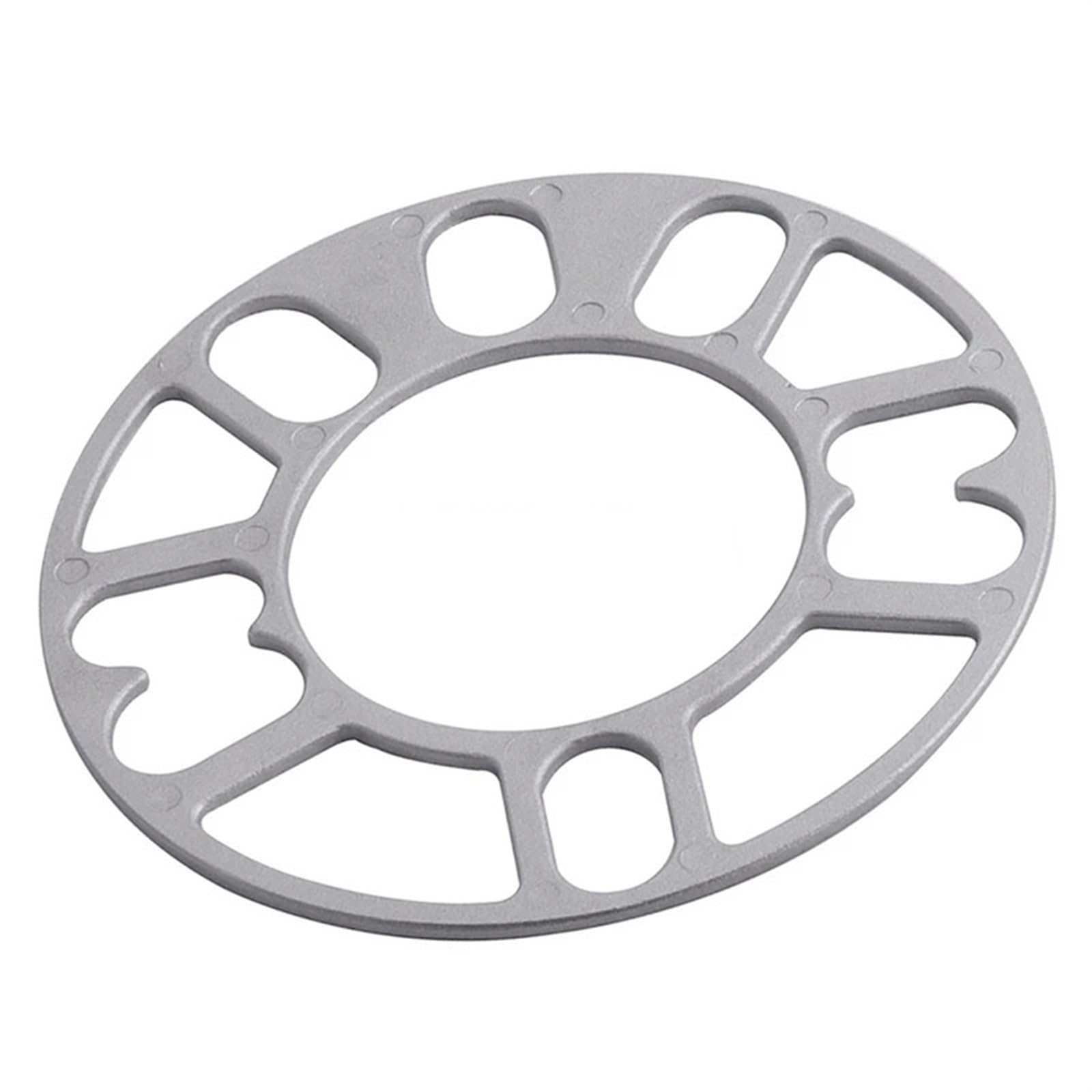 Auto-Rad-Distanzscheiben Für 3mm 5mm 8mm 10mm Aluminium Auto Rad Spacer Shims Platte Fit 4x100 4x114.3 5x100 5x108 5x114.3 5x120 4 Stück Auto Spurverbreiterung(4PCS 3MM) von CQRBNE