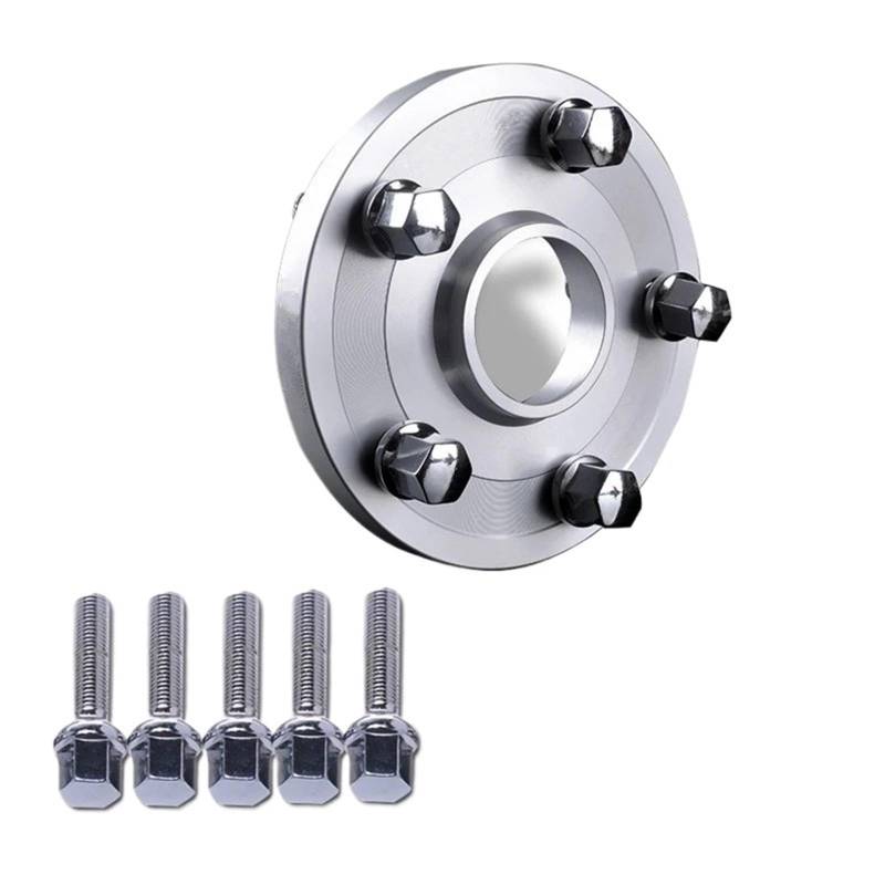 Auto-Rad-Distanzscheiben Für Für Beetle Für Lavida Geschmiedetes Aluminium 2 Stück (1 Paar) Spurverbreiterungen Adapter 5x100 CB 57,1mm Auto Spurverbreiterung(2PC adapters 20mm) von CQRBNE