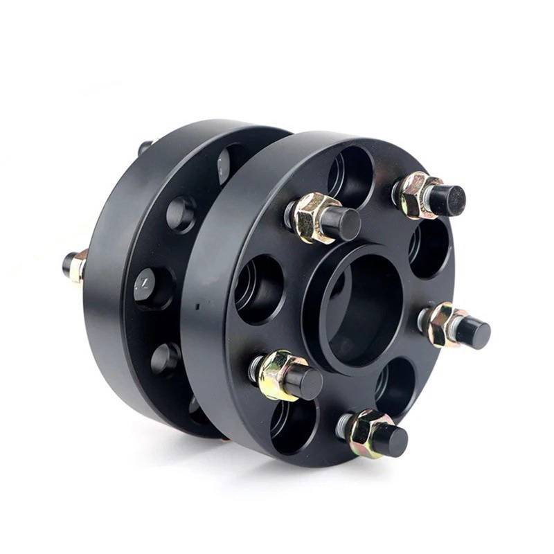 Auto-Rad-Distanzscheiben Für Toyota 86 Spurverbreiterungen Adapter 5 Lug 2 Stück 15/20/25/30mm 5x100 56,1mm Auto Spurverbreiterung(15mm black Spacers) von CQRBNE