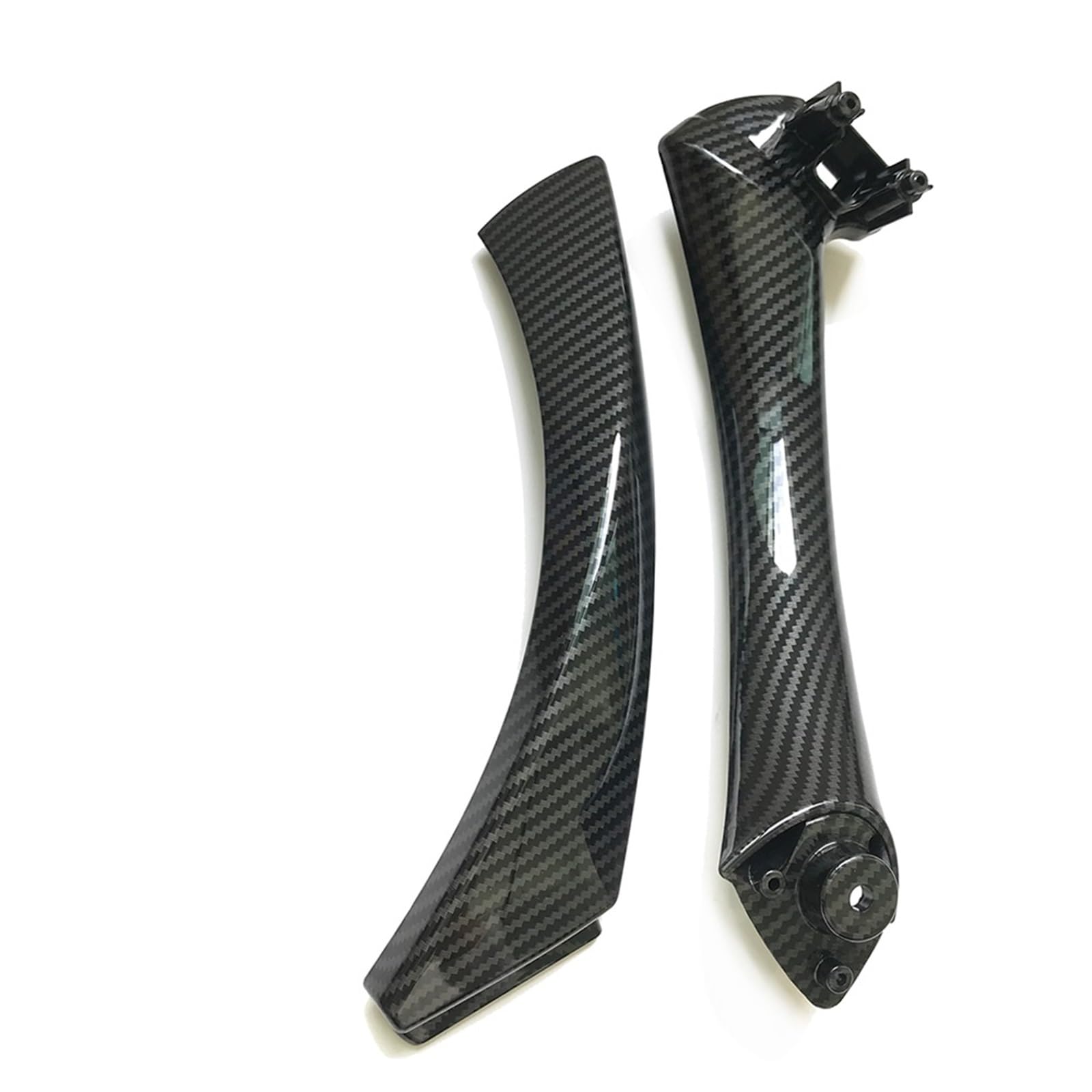 Autoinnentürgriffe Für 3 Serie E90 E91 E92 316 318 320 325 328i 2004-2012 Links Rechts Innen Tür Pull Griff Mit Abdeckung Trim Autoinnenraum Innen Türgriff(Carbonfiber Left) von CQRBNE