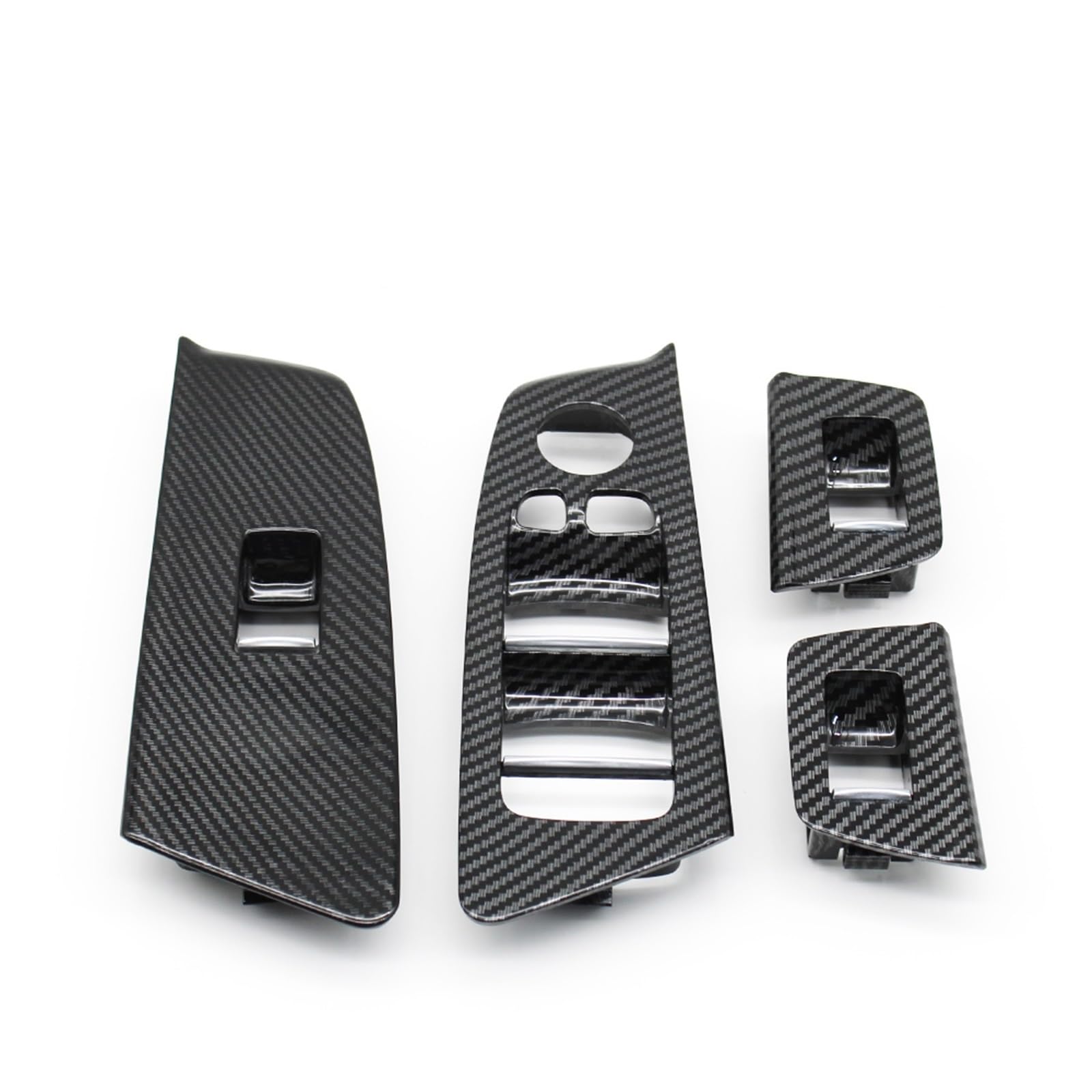 Autoinnentürgriffe Für 5 Series G30 G31 G38 F90 2017 2018 2019 2020 2021 Auto Innentür Carbon Fiber Innen Griff Fenster Schalter Abdeckung Trim Autoinnenraum Innen Türgriff(RHD Cover Set) von CQRBNE