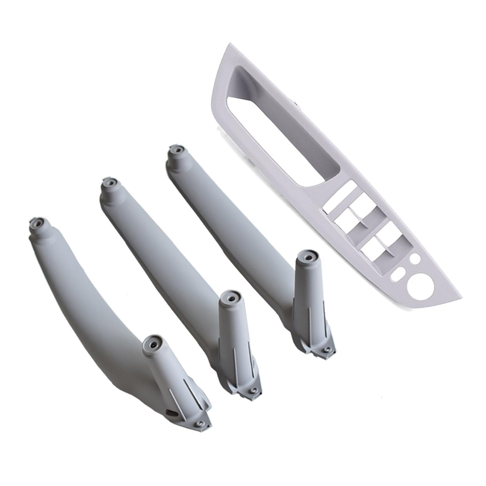 Autoinnentürgriffe Für E70 X5 E71 E72 X6 Für SAV Auto Styling Rechts Links Innere Tür Panel Griff Pull Trim Halter Auto Innen Autoinnenraum Innen Türgriff(Gray-4piece) von CQRBNE