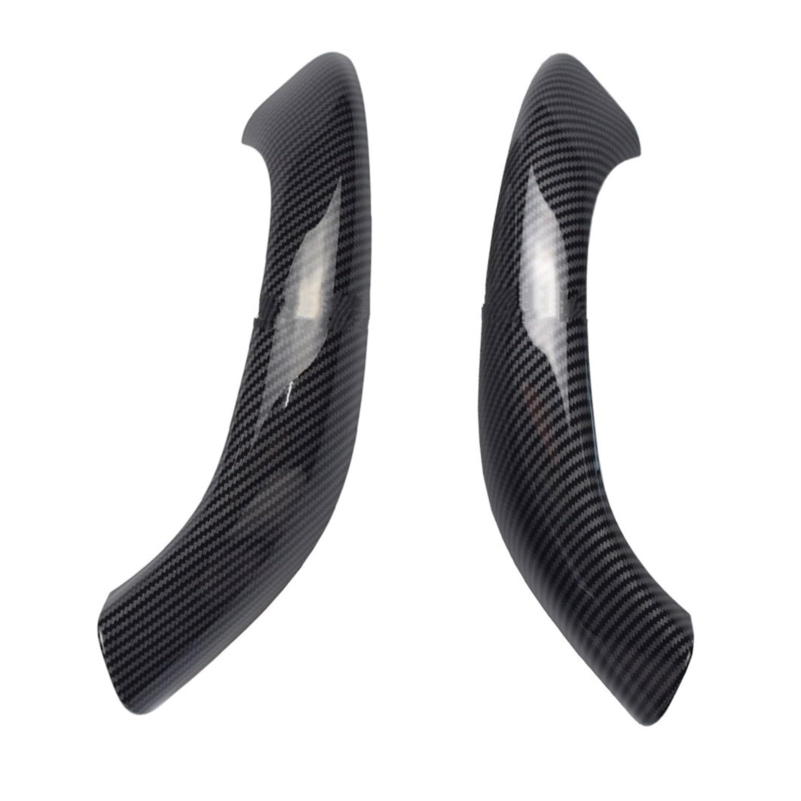 Autoinnentürgriffe Für X1 F48 F49 X2 F39 Innere Türen Panel Griff Bar Pull Trim Abdeckung Vorne Hinten 1 Stücke Links Rechts Auto Innen Tür Griffe Autoinnenraum Innen Türgriff(Carbon fiber-2piece) von CQRBNE