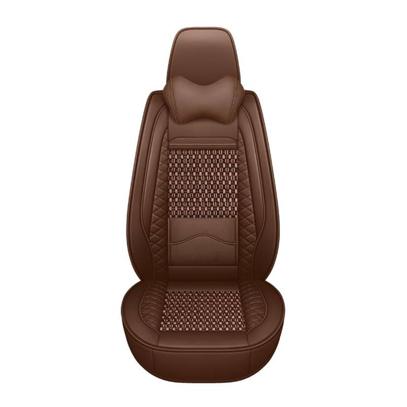 Autositzbezüge Für Benz C Für GLA Für GLE GL Für CLA ML Für GLK Für CLS SR Für CLK Für SLK Alle ModelE EIS Seide Atmungsaktive Auto Leder Sitzbezug Auto-Schonbezüge(Coffee Pillow) von CQRBNE