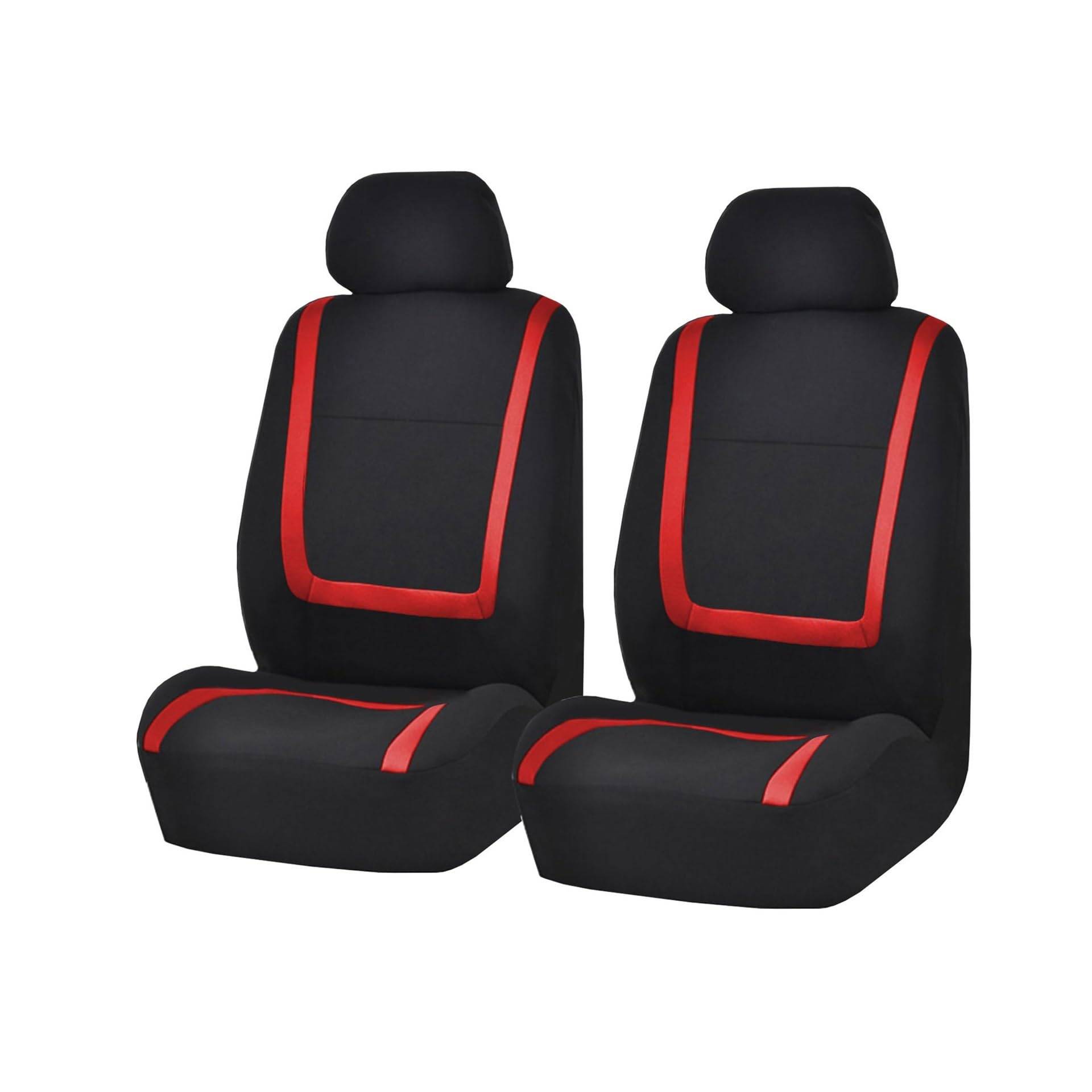 Autositzbezüge Für Citroen C2 C3 C4 Für Kaktus C5 C4 Für Picasso C6 DS3 DS4 DS5 Auto Sitzkissen Schutz Abdeckung zubehör Auto-Schonbezüge(2Seats-Red) von CQRBNE