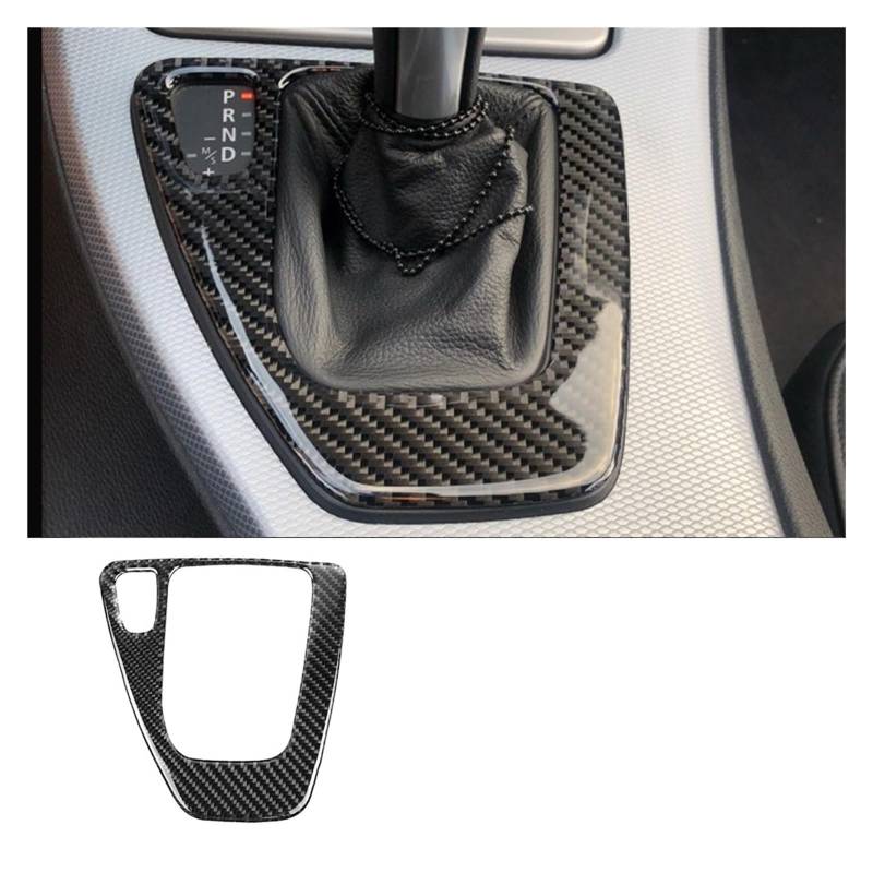 Autozubehör Innenraum Für 3 Serie E90 E92 E93 2005-2012 Carbon Fiber Center Konsole Getriebe Shift Rahmen Panel Aufkleber Auto Zubehör LHD RHD Autozubehör Innenraum(LHD) von CQRBNE