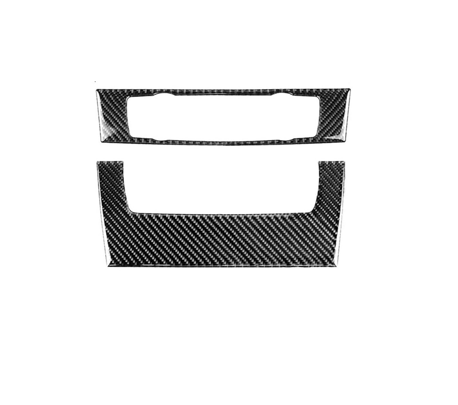 Autozubehör Innenraum Für 3 Serie E90 E92 E93 Carbon Faser Streifen Klimaanlage CD Panel Dekorative Abdeckung Trim Auto Innen Zubehör Autozubehör Innenraum(Type B-no Hole) von CQRBNE