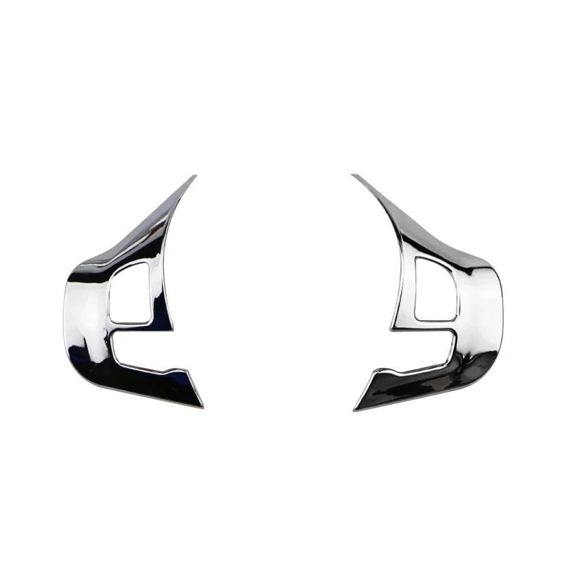 Autozubehör Innenraum Für Peugeot 208 Für GTI 2008 308 2014-2017 Auto Chrom Lenkrad Dekoration Trim Abdeckung Aufkleber Zubehör Autozubehör Innenraum(Glossy 2 pcs) von CQRBNE