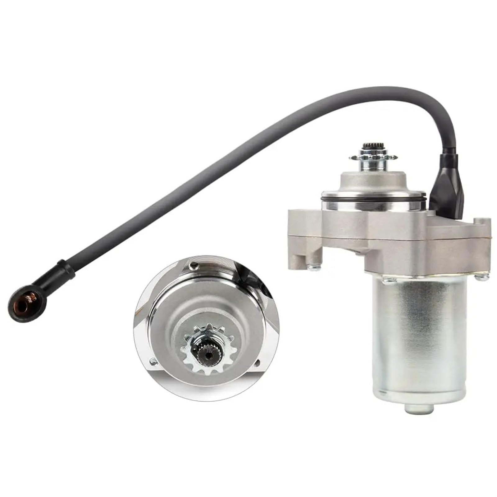 CQRBNE Anlasser Für 50cc/70cc/90cc/110cc/125cc 4-Takt Motoren Für ATV Elektrische 3 Bolzen Starter Motor Mit 14 "Line Elektrische Starter Motor Starter Anlasser von CQRBNE