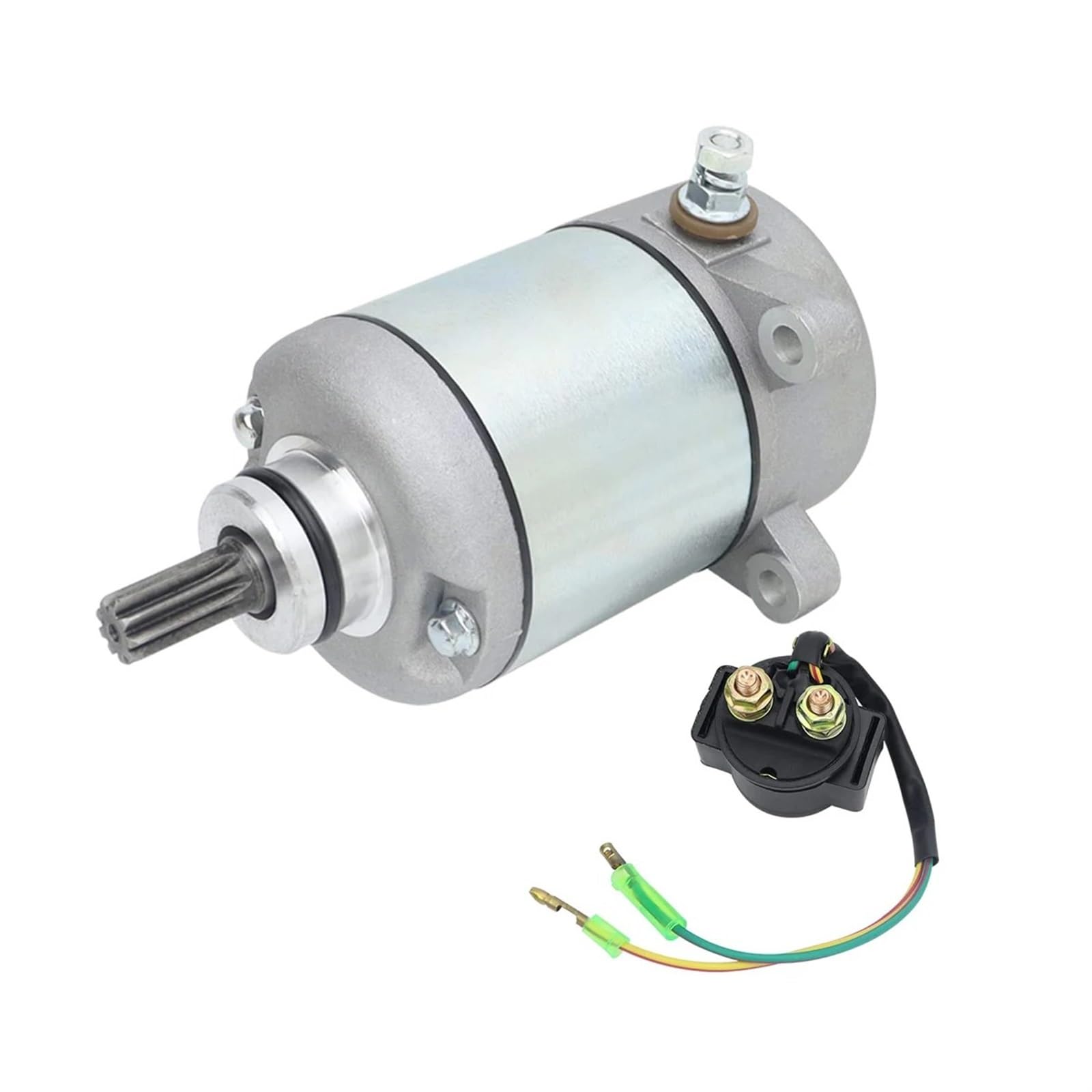 CQRBNE Anlasser Für Trx250 Für Fourtrax Für Recon 1997-2001 SMU0027 18336 Starter Motor Und Relais Starter Anlasser von CQRBNE