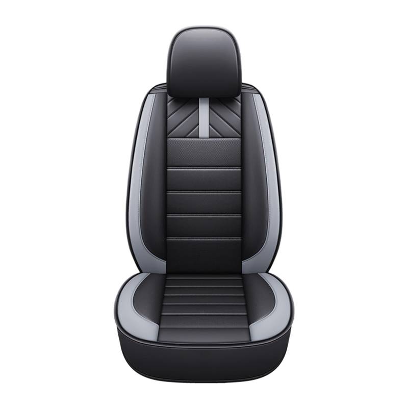 CQRBNE Autositzbezüge Für Chery Für Tiggo 7 8 Pro Max Für Arrize 3X 4 5 Auto Sitz Abdeckung Universelle wasserdichte Leder Auto Innen Auto-Schonbezüge(1 Piece-Gray) von CQRBNE