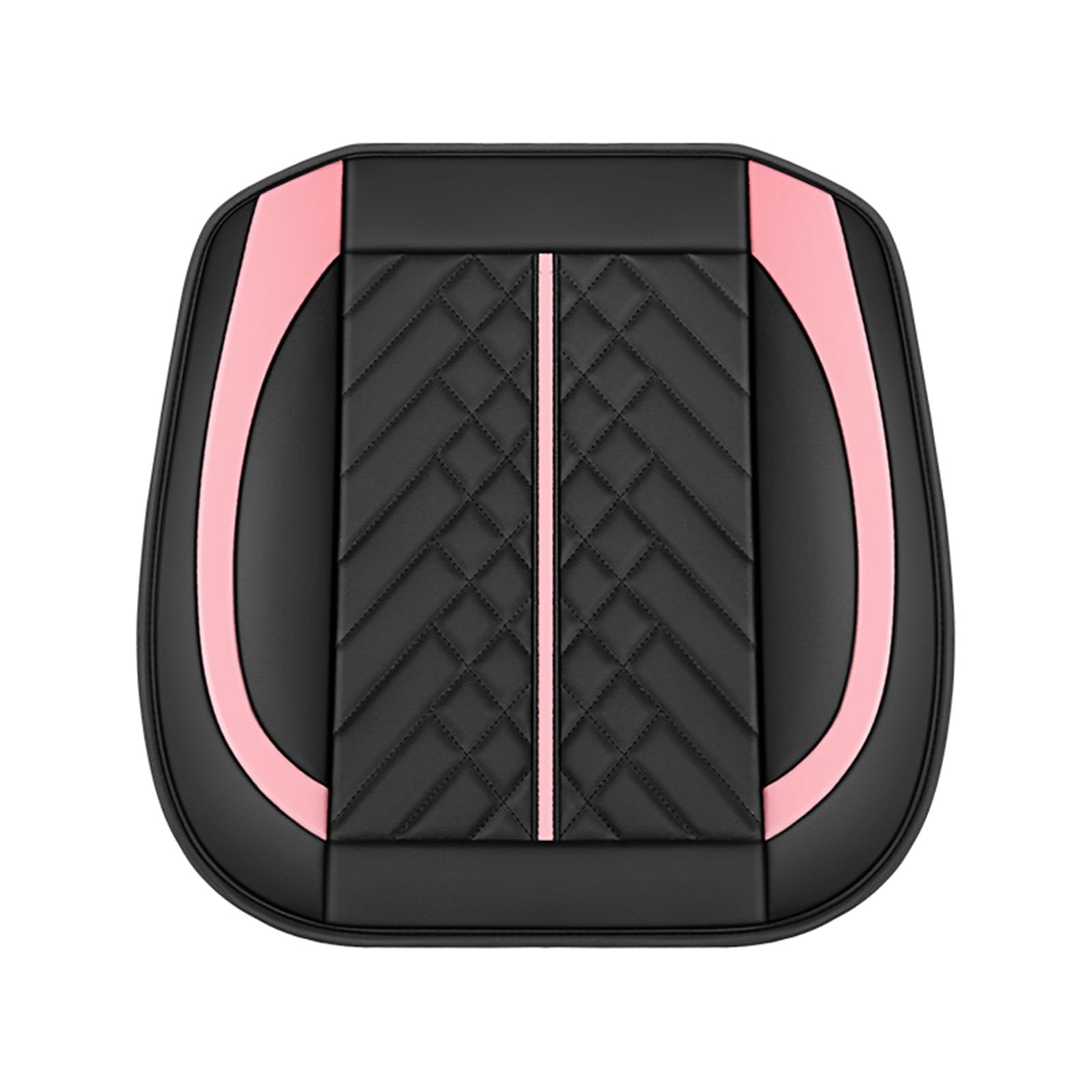 CQRBNE Autositzbezüge Für FIAT Für Grande Für Punto Für Freemont Für Bravo Für Egea Für Panda 500 Auto Sitzbezüge Universal Leder Wasserdicht Auto-Schonbezüge(1Pcs-Pink) von CQRBNE