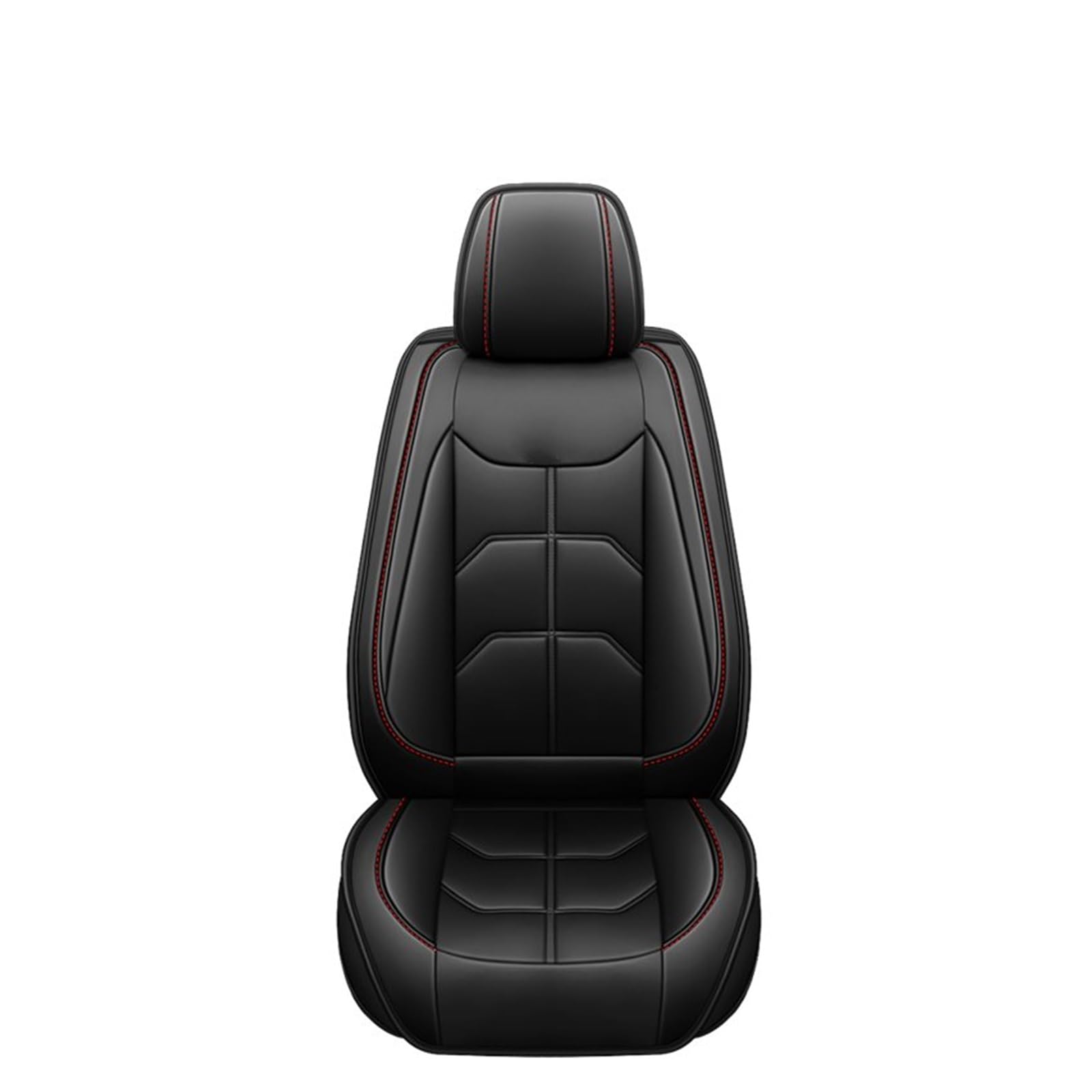 CQRBNE Autositzbezüge Für Jeep Für Kompass Für Grand Für Cherokee Für Commander Für Wrangler JK Alle Auto Modell Universal Auto Sitz Abdeckung Auto-Schonbezüge(Black 1 Seat) von CQRBNE