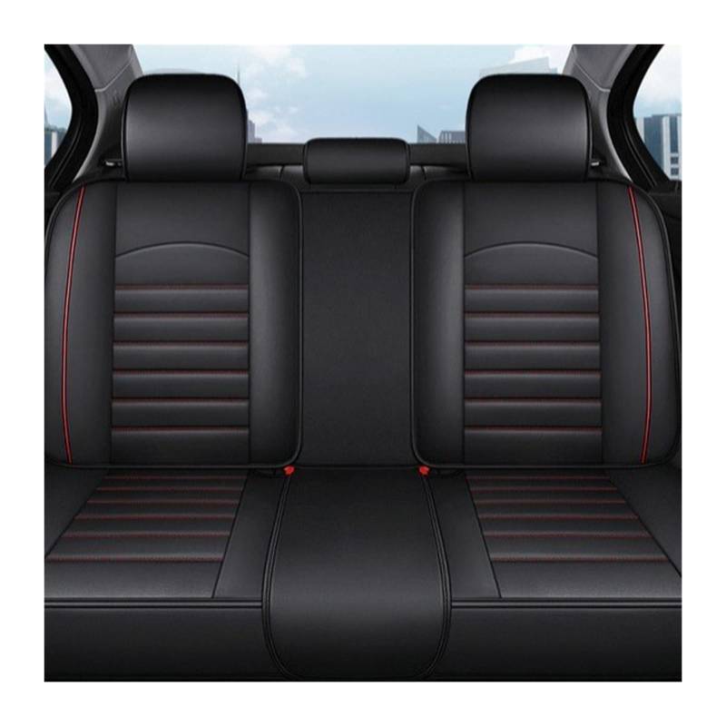 CQRBNE Autositzbezüge Für Polo Für Quest Für Tiguan Für Jetta Für Golf Für Lavida Für Sagitar Für Civic All Inclusive Auto Leder Sitzbezug Auto-Schonbezüge(Rear seat Cover A) von CQRBNE