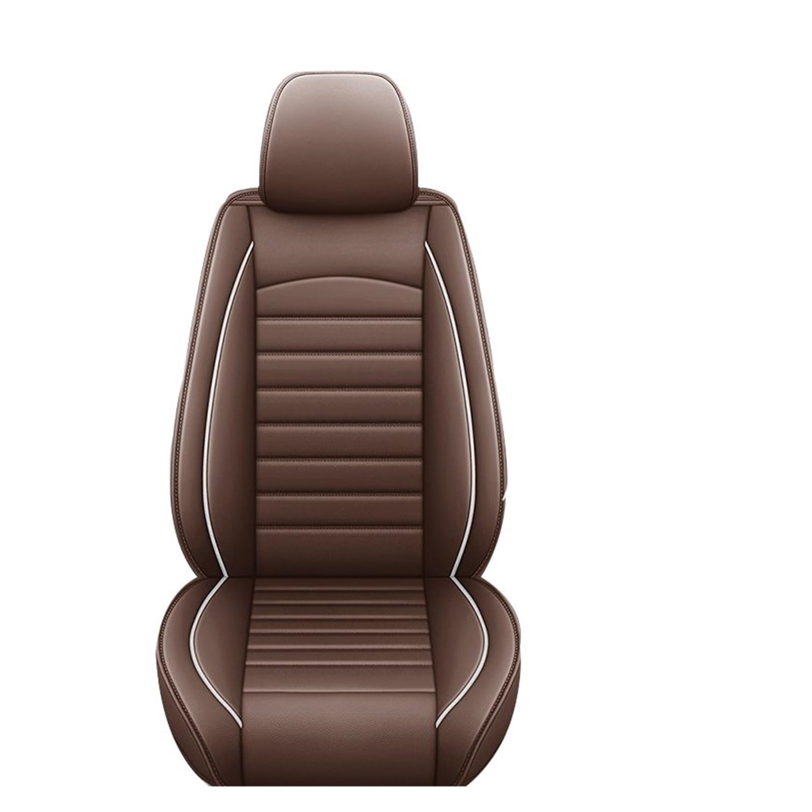 CQRBNE Autositzbezüge Für Q3 Q5 Q7 A4 A5 A6 A1 A3 A8 A7 S3 S5 S6 S7 S8 Alle Modelle Universal All Inclusive Auto Leder Sitzbezug Auto-Schonbezüge(Brown) von CQRBNE