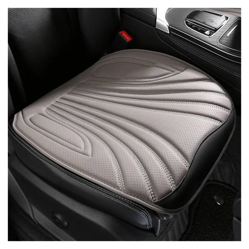 CQRBNE Autositzbezüge Universal Auto Sitz Abdeckung Vier Saison Auto Atmungsaktive Sattel Pad Sitzbezüge Für Auto Coole Sitze Abdeckung Schutz Auto-Schonbezüge(Grey Front seat) von CQRBNE