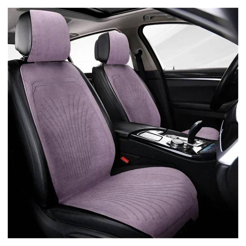 CQRBNE Autositzbezüge Universeller Autositzbezug Wabenkissen Belüftungsblatt Sitzbezüge Für Kühle Autositze Schutz Auto-Schonbezüge(2pc Purple seat) von CQRBNE