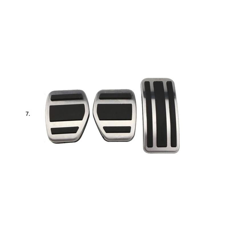 Edelstahl Pedale Kappen Für Citroen C3 C4 Für DS 3 4 6 DS3 DS4 DS6 Edelstahl Gas Pedal Pad Abdeckung. Auto-Pedale-Abdeckung(MT) von CQRBNE