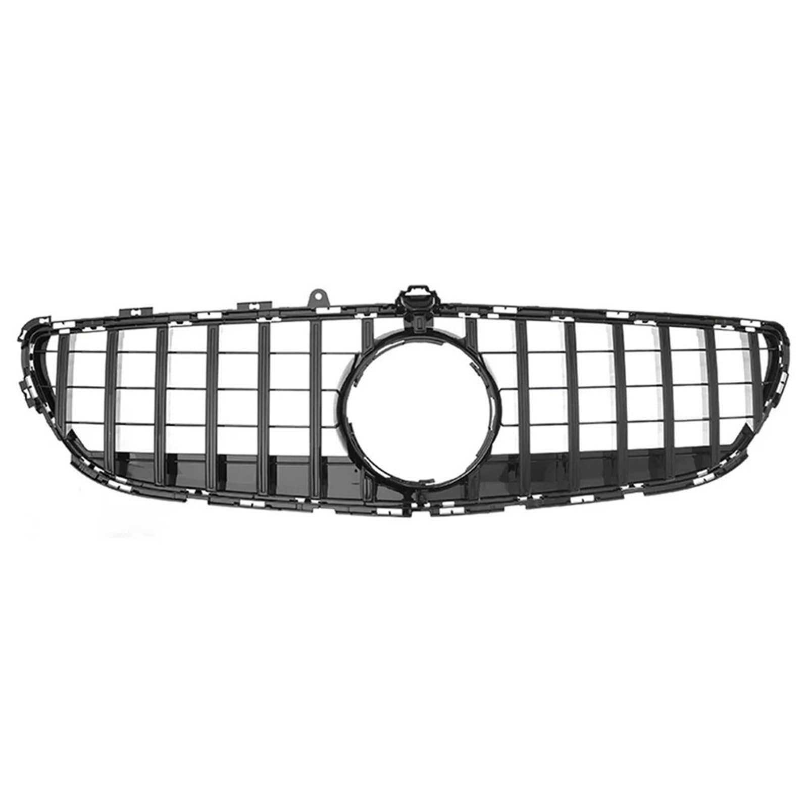 Front Bumper Grille Für-Benz CLS-Klasse W218 2015-2018 CLS300 CLS350 GT Stil Kühlergrill Nachrüstung Ersatzteil Auto Frontstoßstange Racing Grill Auto-Frontgrill(Schwarz) von CQRBNE