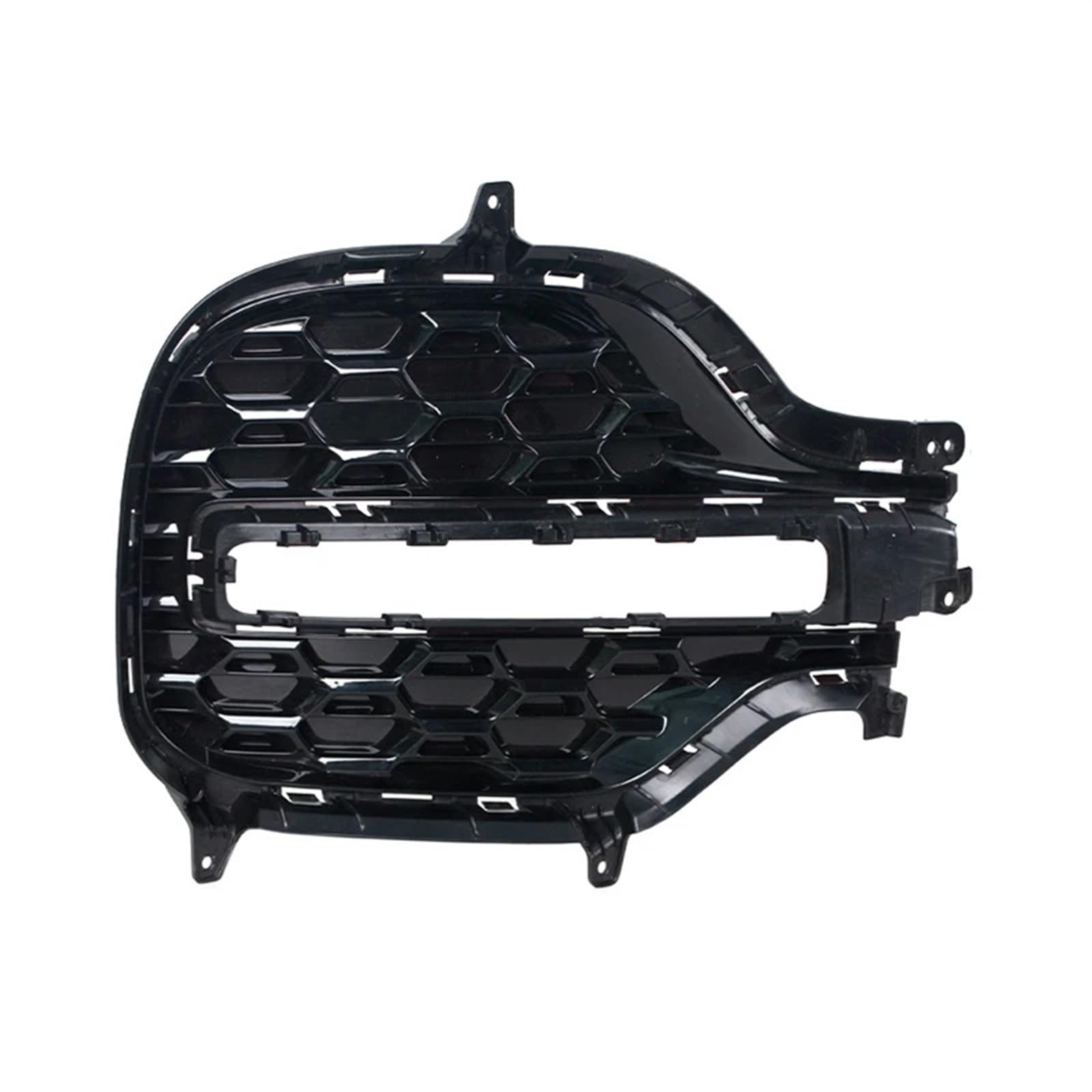 Front Bumper Grille Für Chery Für Tiggo 8 2018 Auto Front Lower Bumper Nebel Licht Kühlergrill Nebel Lampe Grill Abdeckung Auto-Frontgrill(No Radar Hole R) von CQRBNE