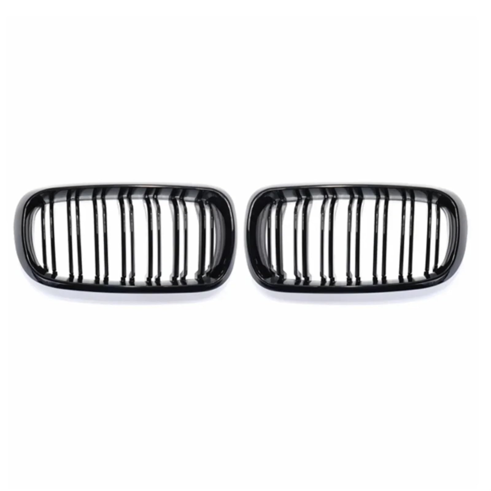 Front Bumper Grille Für F15 F16 X5 X6 F85 F86 X5M X6M 2014-2018 Front Nierengrill Glänzend Schwarz Auto Kühlergrill 2 Lamellen Front Nieren Auto-Frontgrill von CQRBNE