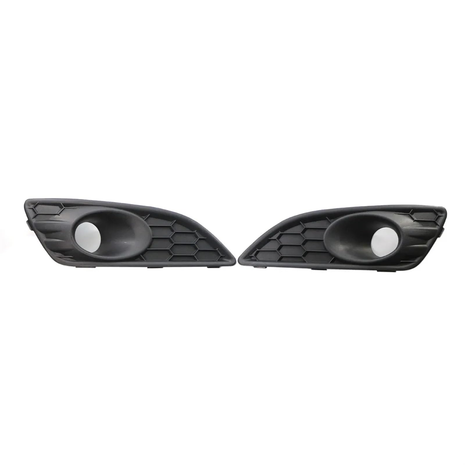 Front Bumper Grille Für Ford Für Fiesta 2013 2014 2015 2016 Links Rechts Vorne Unteren Stoßfänger Waben Nebel Lampe Kühlergrill D2BZ15266CB D2BZ15266GB Auto-Frontgrill(1Pair-with Holes) von CQRBNE