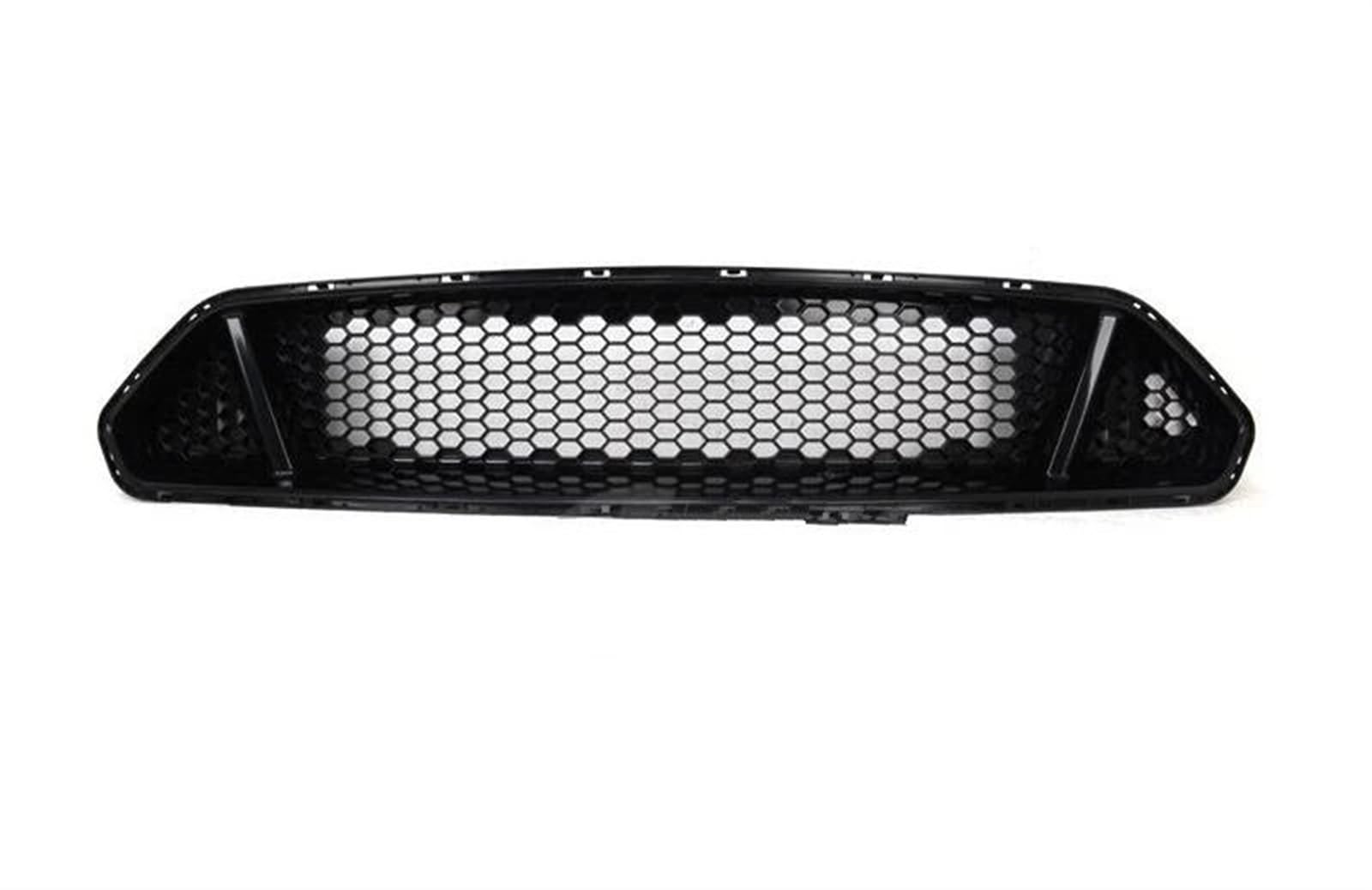 Front Bumper Grille Für Ford Für Mustang 2018 2019 2020 2021 Carbon Fiber Muster Auto Vorderen Stoßfänger Mesh Grille Grills Racing Grille Auto-Frontgrill(B) von CQRBNE