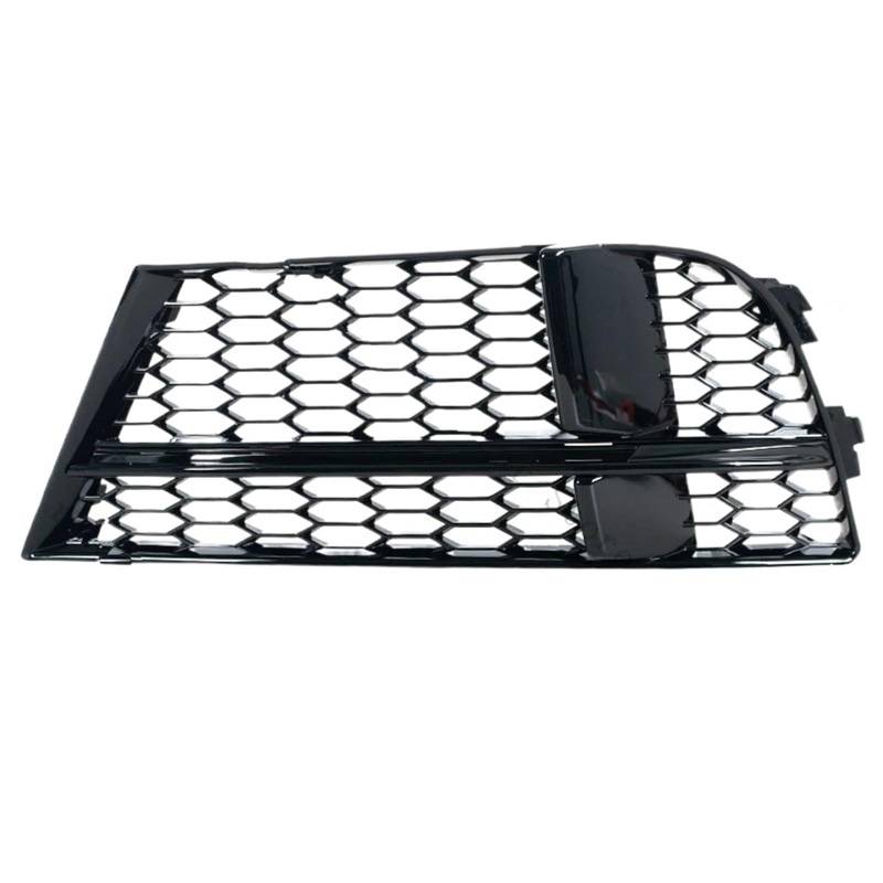 Front Bumper Grille Für Für A3 8V Für S-Line Limousine Sportback Cabrio 2017 2018 2019 Frontstoßstange Nebelscheinwerfer Rahmenabdeckung Blendengitter Auto-Frontgrill(Only 1 Left) von CQRBNE