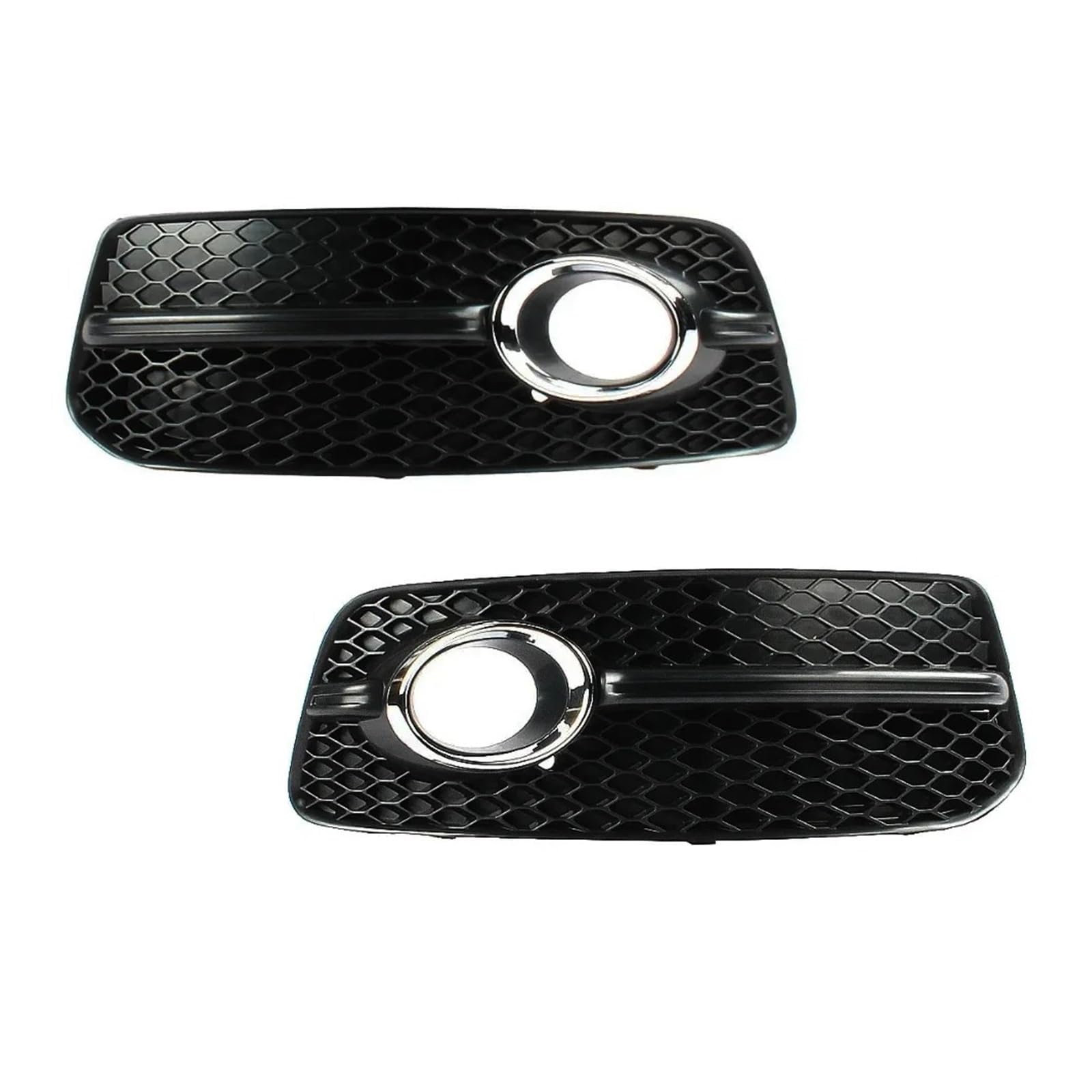 Front Bumper Grille Für Für Q5 Für S-Linie Sport 2009 2010 2011 2012 8R0807681 8R0807682 Front Sport Nebel Lampe Abdeckung Nebel Licht Grill Auto-Frontgrill(Pair) von CQRBNE