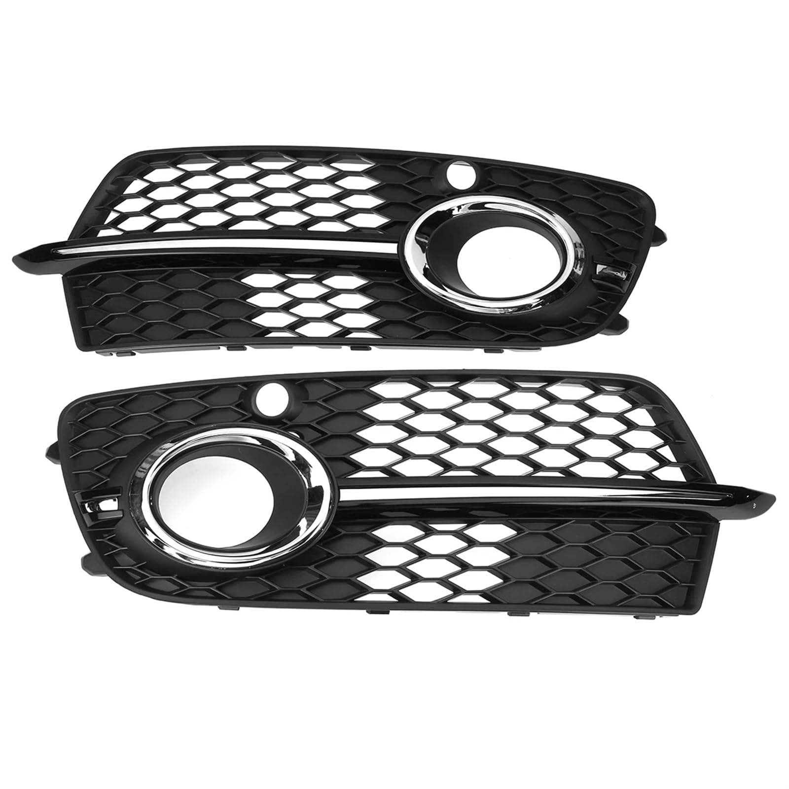 Front Bumper Grille Für Für Q5 S-Linie 2013-2017 Nebel Lampe Grill Waben Mesh Abdeckung 8R0807681S Auto Front Stoßstange Nebel Licht Abdeckung Grille Auto-Frontgrill von CQRBNE