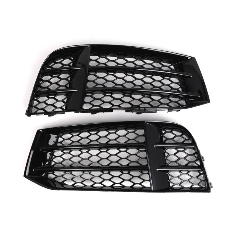 Front Bumper Grille Für RS5 B8.5 2013 2014 2015 2016 8T0807681F Auto Nebelscheinwerfer Grill Lampenabdeckung Waben Sechskant Kühlergrill Auto-Frontgrill(Only Right) von CQRBNE