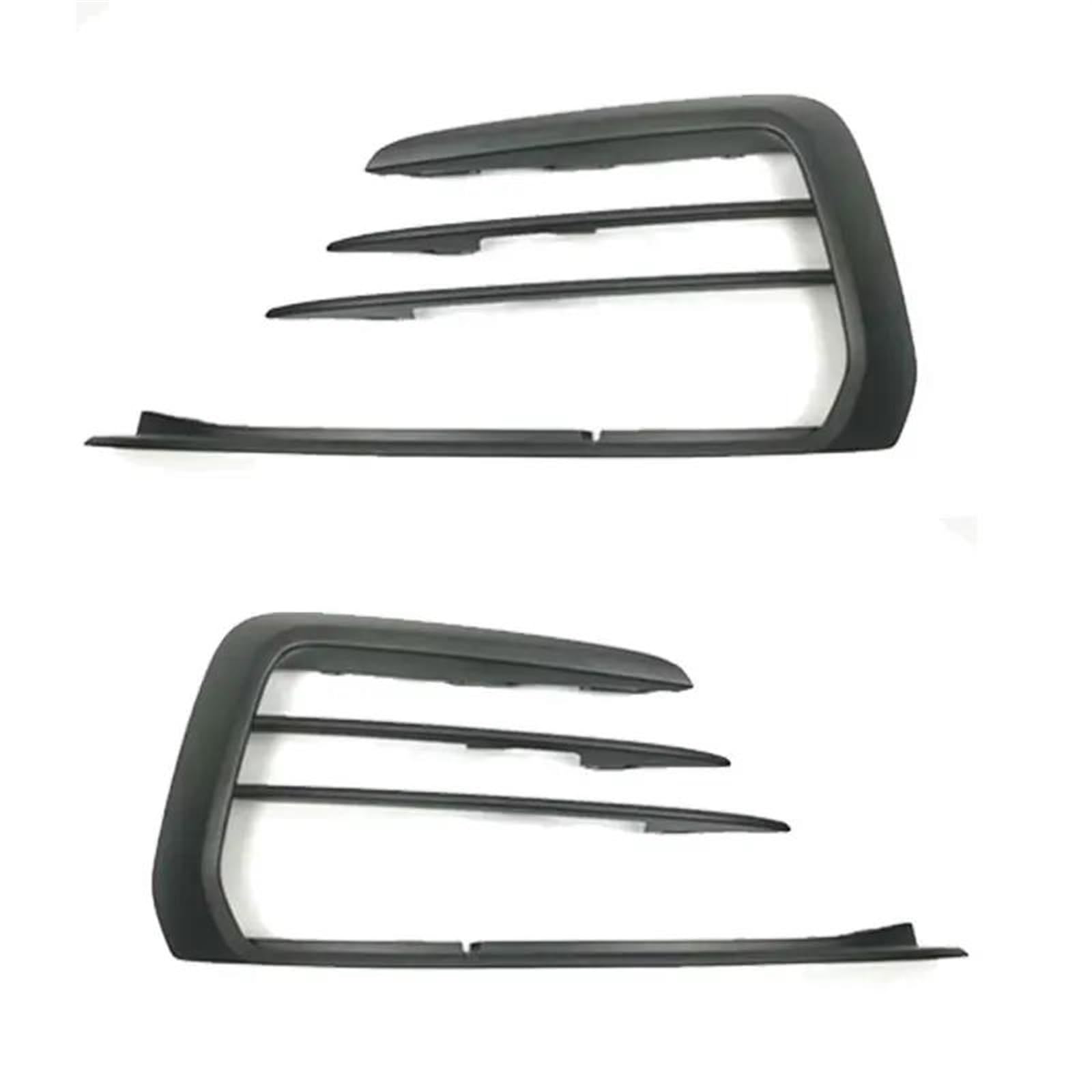 Front Bumper Grille Für VW Für Golf 7,5 GTI 2018 2019 2020 Front Stoßstange Nebel Licht Rahmen Abdeckung Front Nebel Lampe Öffnen Vent Grille Schmücken Auto-Frontgrill(Links und rechts) von CQRBNE