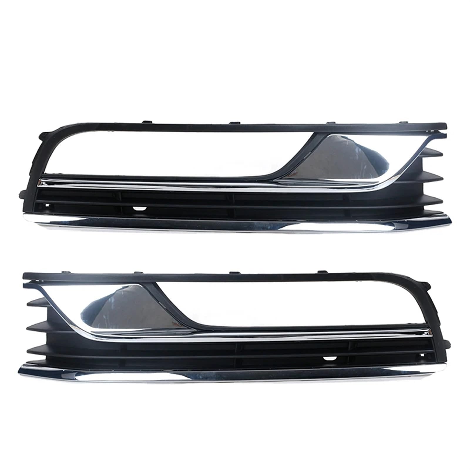 Front Bumper Grille Für VW Für Passat B7 2012 2013 2014 2015 2016 Front Stoßstange Nebel Licht Lampe Kühler Grills Abdeckung 3AD853665 3AD853666 Auto-Frontgrill(Links) von CQRBNE