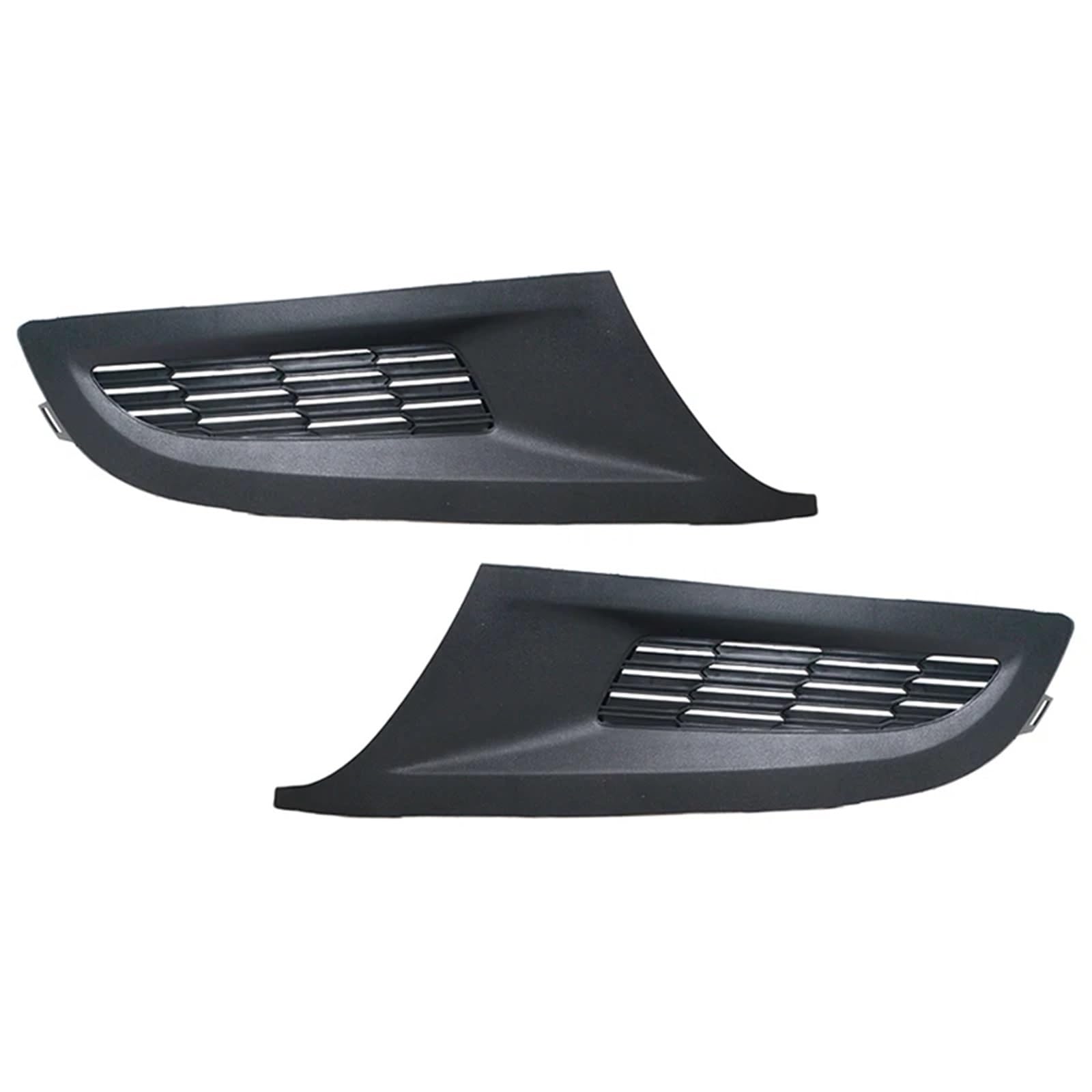 Front Bumper Grille Für VW Für Polo 2011 2012 2013 Fließheck 6RD853665 6RD853666 Auto Front Stoßstange Nebel Licht Kühlergrill Grill Abdeckung Auto-Frontgrill(Pair) von CQRBNE