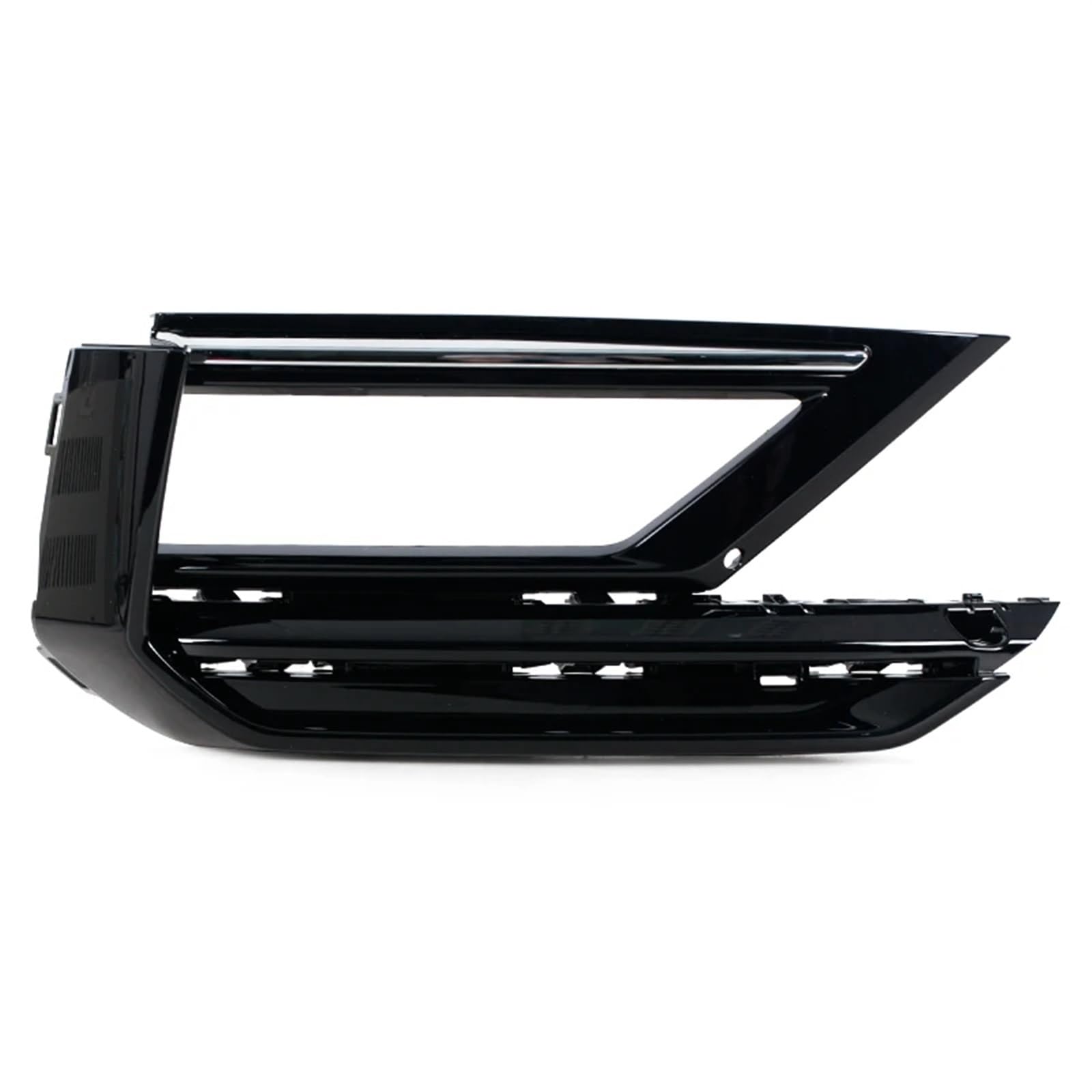 Front Bumper Grille Für VW Für Tiguan Für Line 2017 2018 2019 Auto Front Nebelscheinwerfer Stoßfängerrahmen Verkleidung Unterer Mittelgrill Nebelscheinwerferrahmen Auto-Frontgrill(Lower Right) von CQRBNE