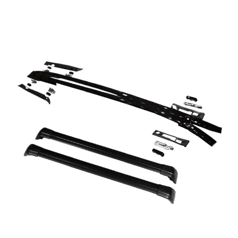 Gepäckablage Querträger 4PCS Für Land Für Rover Für Discovery Sport 2015-2024 Träger Aluminium Dach Schiene Kreuz Bars Dachreling Rack von CQRBNE