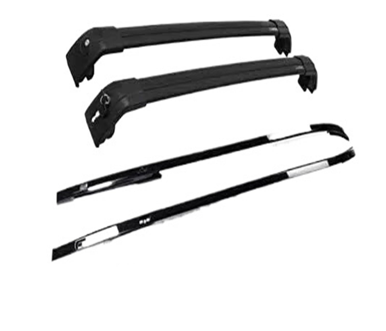 Gepäckablage Querträger 4Pcs Für LR Für Range Für Rover Für Evoque 2011-2019 Dach Rack Schiene Kreuz Bar Querstangen Dachreling Rack von CQRBNE