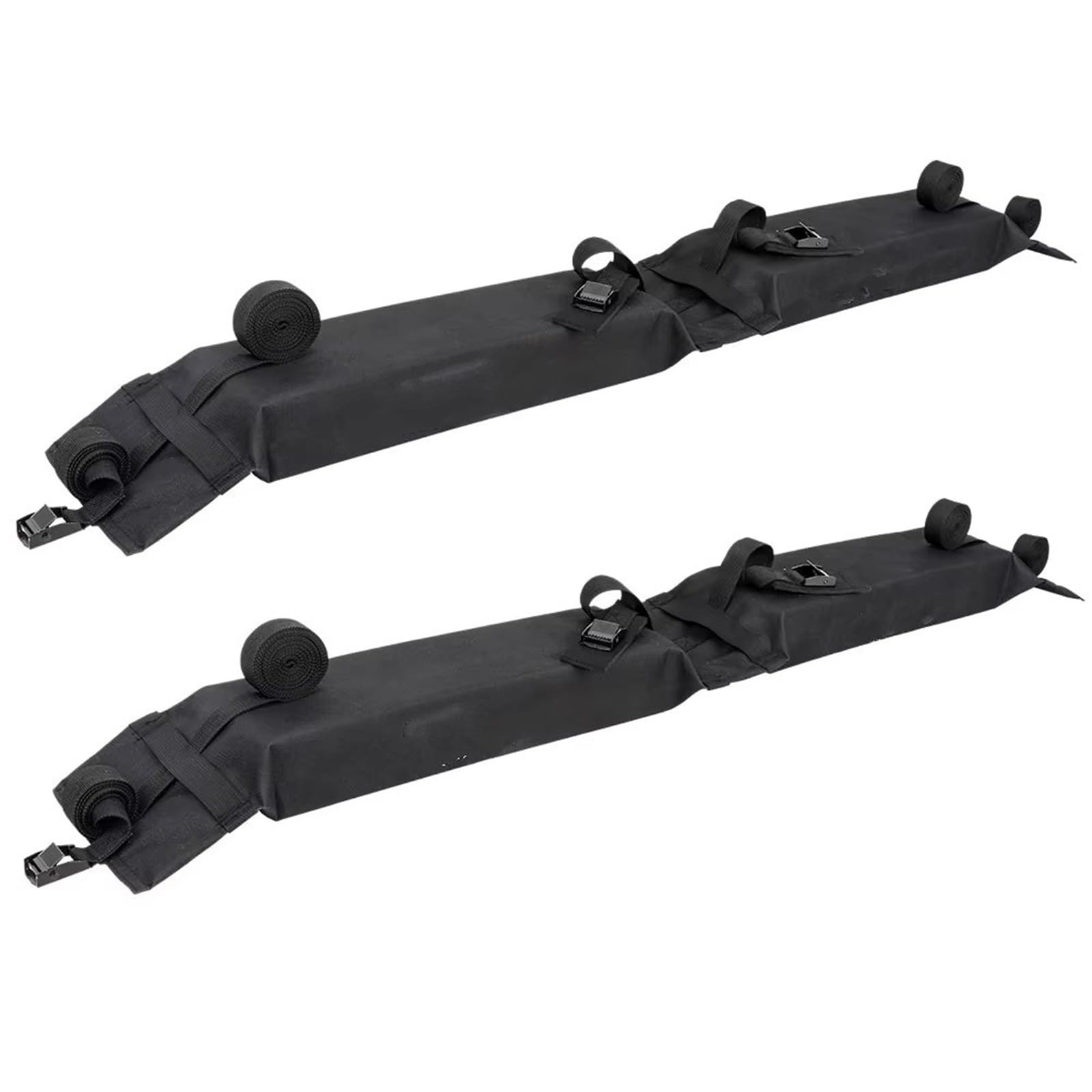 Gepäckablage Querträger 600D Oxford PVC Dachträger Auto Soft Dachträger Auto Outdoor Dachgepäckträger Tragen Sie 60 Kg Gepäck Für SUV Van ATV RV Camper Dachreling Rack von CQRBNE