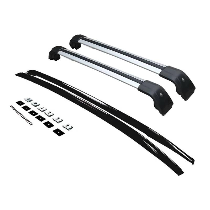 Gepäckablage Querträger Für Mazda Für CX-30 CX30 2020-2024 Schienen Bar Gepäckträger Bars Top Cross Bar Rack Schiene Boxen Aluminium Dachreling Rack(Black b) von CQRBNE