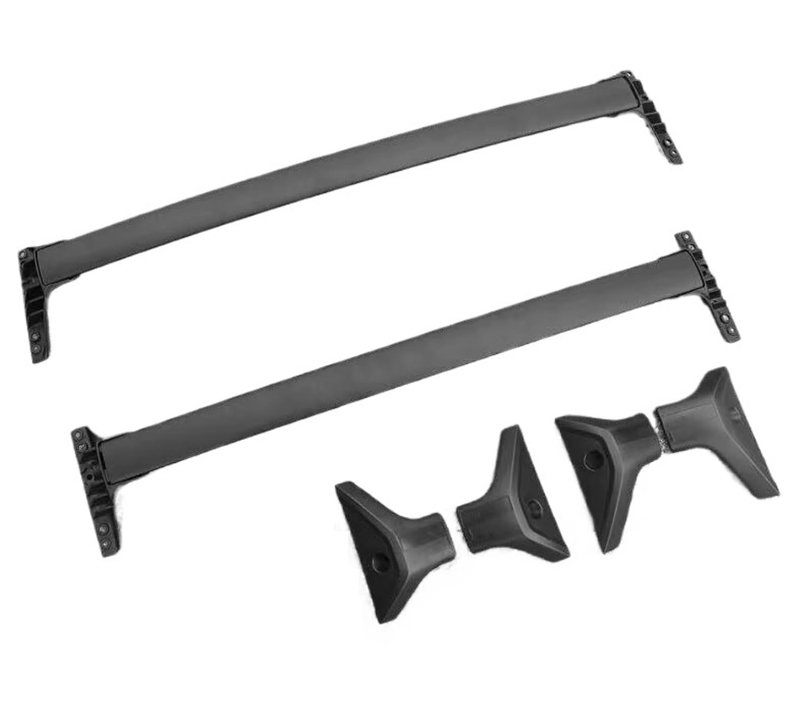 Gepäckablage Querträger Für Toyota Für RAV4 2019 2020 2021 2022 Aluminium Legierung Schienen Gepäck Träger Bars Top Racks Schiene Boxen Dachreling Rack von CQRBNE